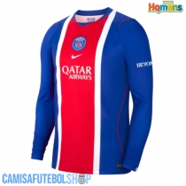 Camisa de time de futebol Paris Saint-Germain Replicas 1º Equipamento 2026-27 Manga Comprida